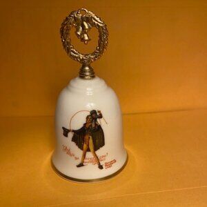 Norman Rockwell 1981 Hand Bell